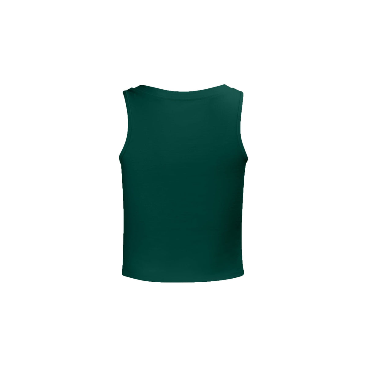 Eden Asymmetrical Organic Cotton Tank | Hand-Dyed, Cropped, Locally Knitted in LA | XS-XL