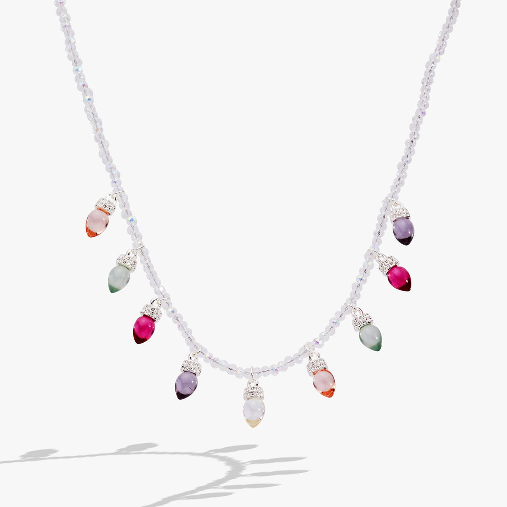 Christmas Muted Light Bulb Necklace