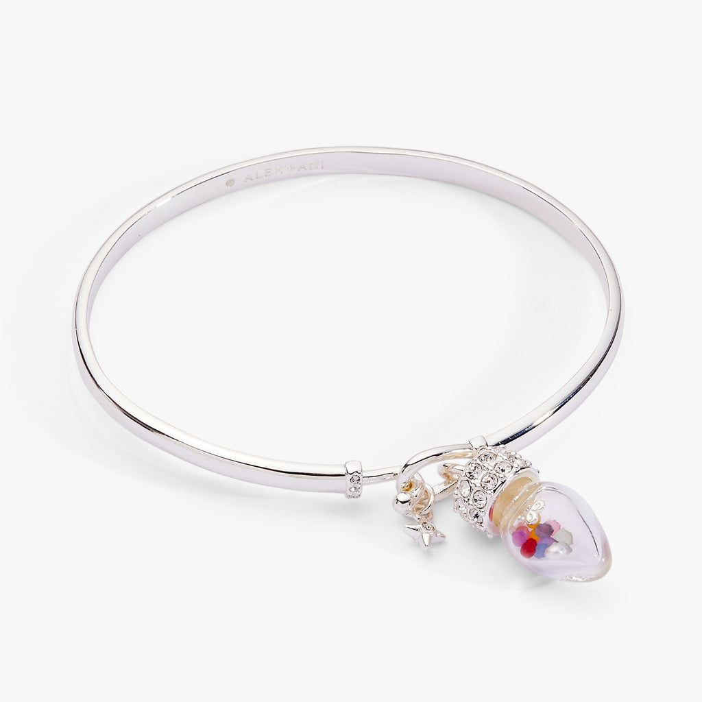 Christmas Light Bulb Shaker Tension Cuff