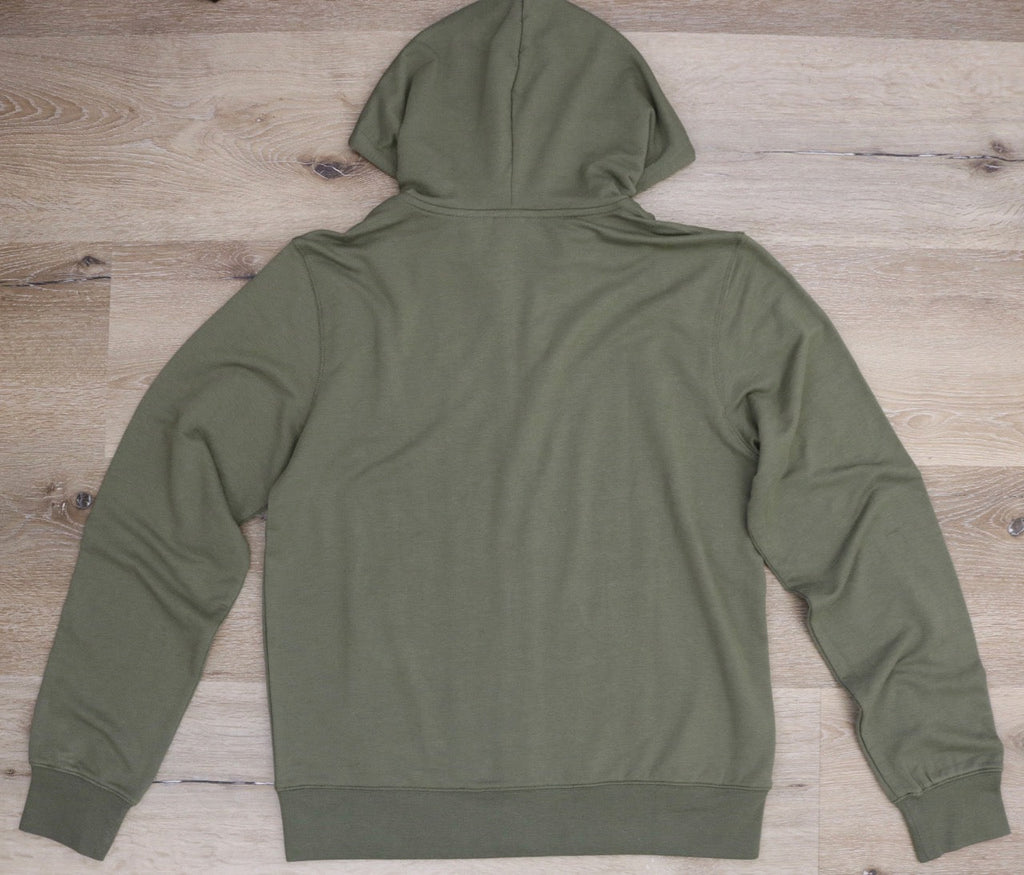 Men's Bamboo Full-Zip Hoodie | Burnt Olive