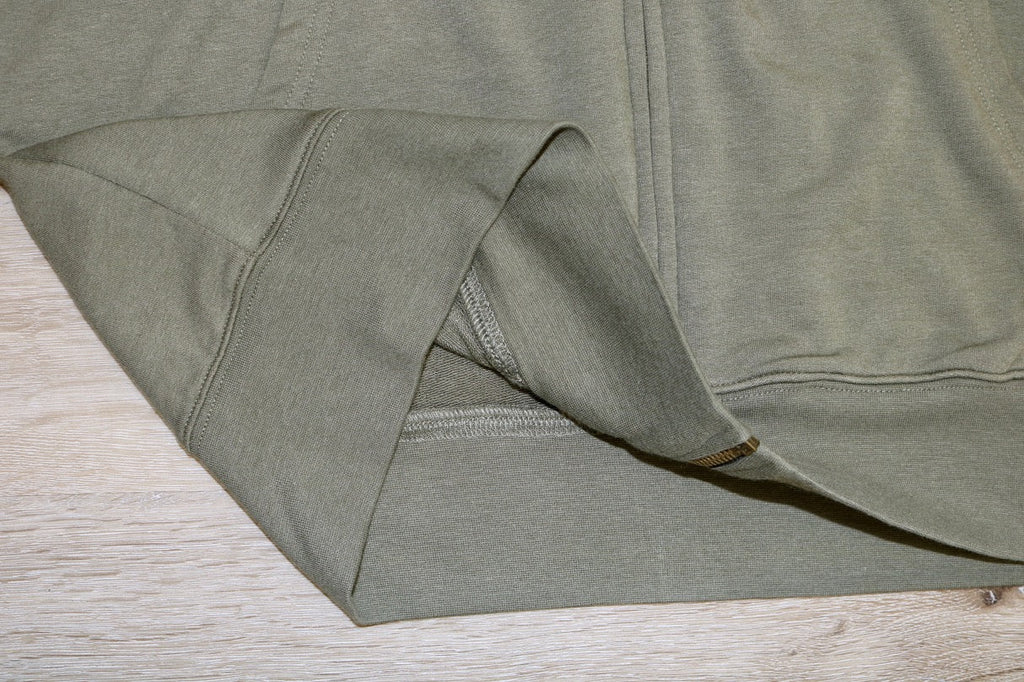 Men's Bamboo Full-Zip Hoodie | Burnt Olive