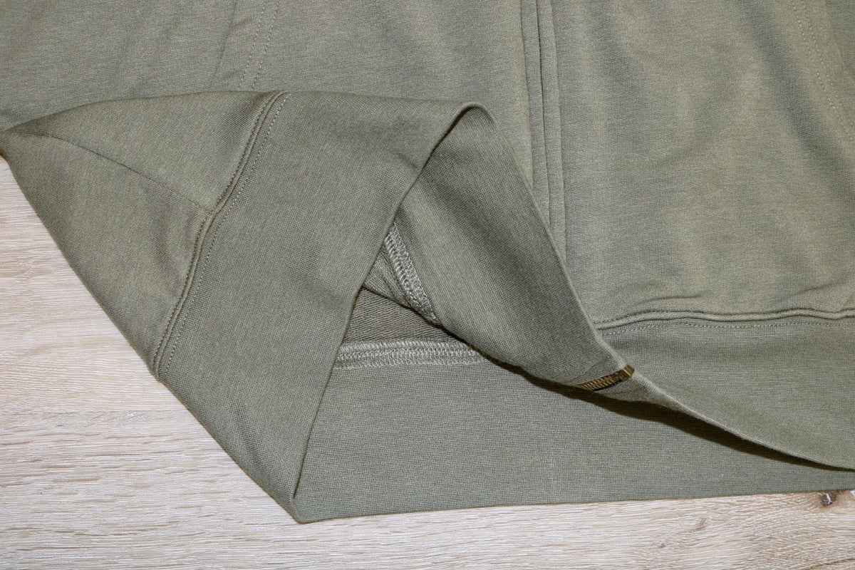 Men's Bamboo Full-Zip Hoodie | Burnt Olive