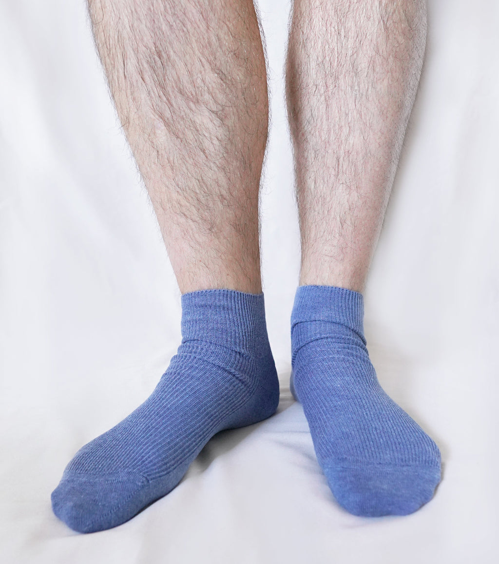 tittimitti Men's 100% Organic Combed Cotton Socks | 1 Pair | Made in Italy