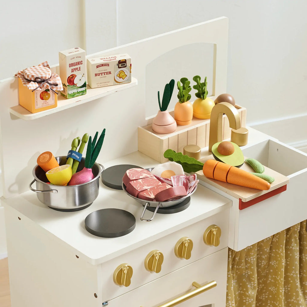 Tiny Land® Meat & Seafood Pretend Play Food Set