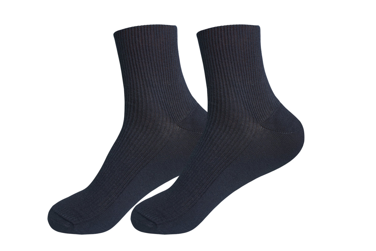 tittimitti Men's 100% Organic Combed Cotton Socks | 1 Pair | Made in Italy
