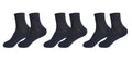 tittimitti Men's 100% Organic Combed Cotton Socks | 3 Pairs | Made in Italy