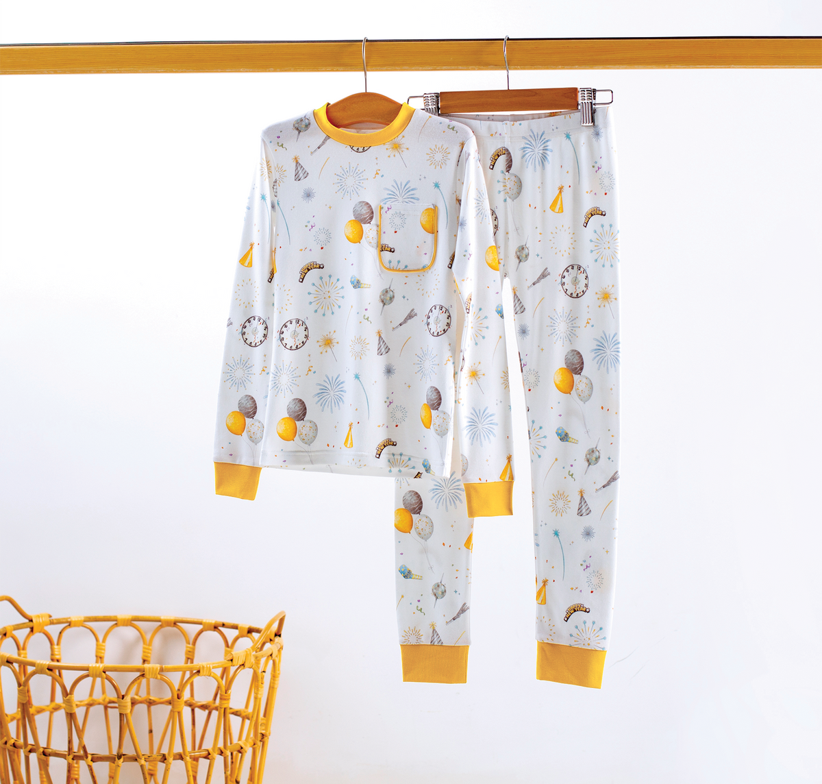 New Year’s Eve Organic Cotton Baby & Kids’ Pajamas