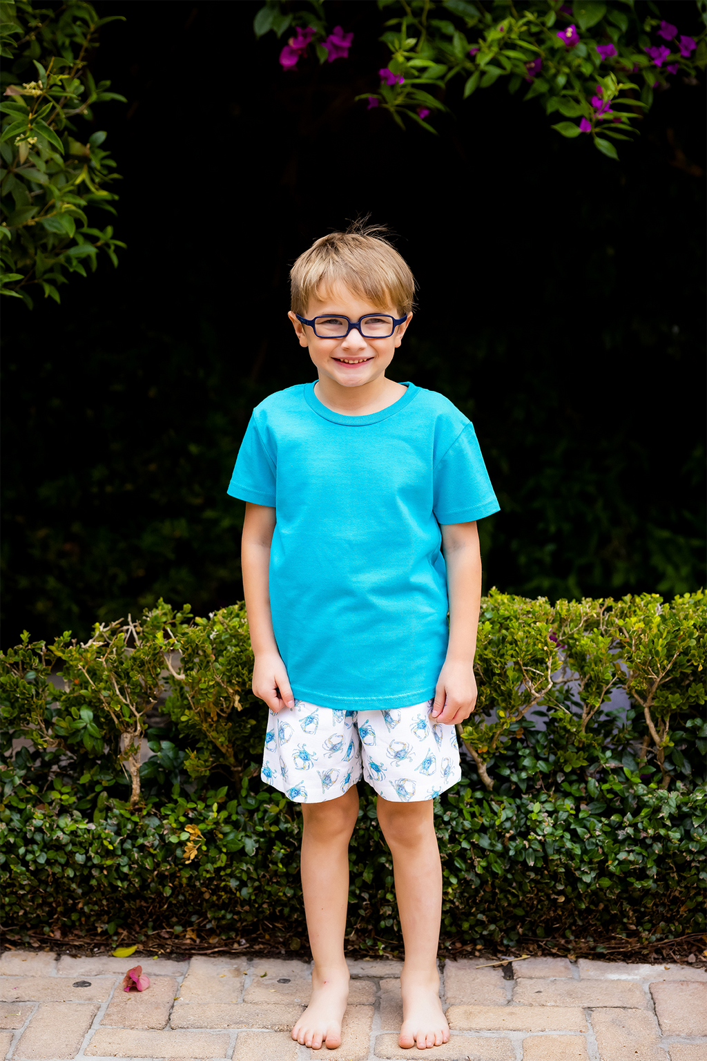 Catching Crabs Organic Muslin Kids’ Shorts