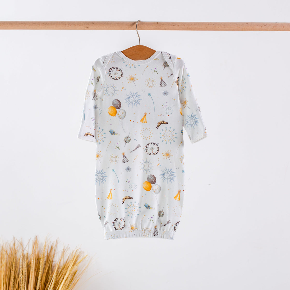 New Year’s Eve Organic Cotton Baby & Kids’ Pajamas