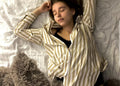 Cotton Gauze Pajama Set – Restorative Frequency Sleepwear for Deep Sleep