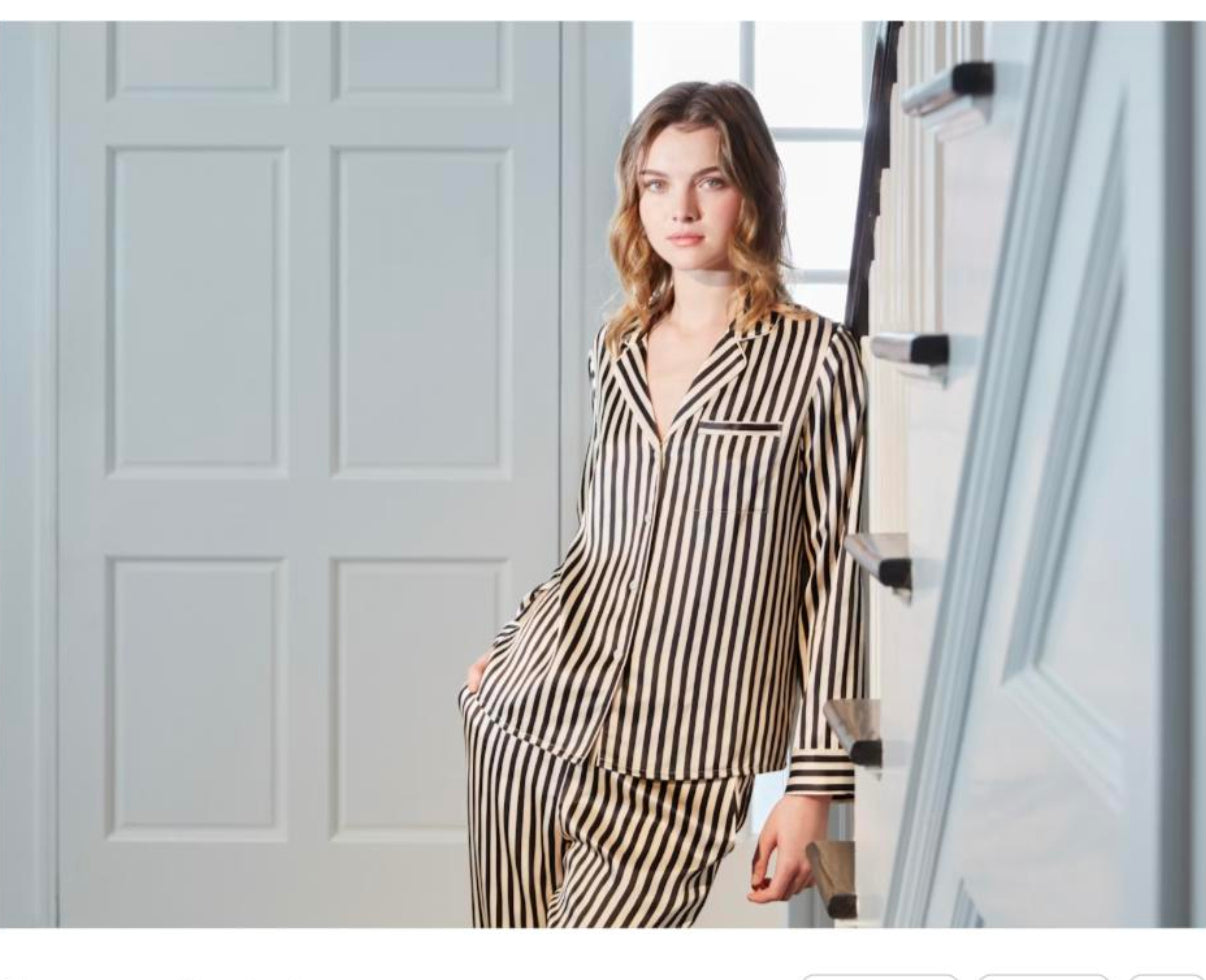 Cotton Gauze Pajama Set – Restorative Frequency Sleepwear for Deep Sleep