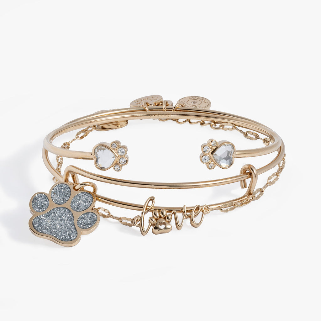 Paws of Love Three-Piece Bracelet Set | ALEX AND ANI
