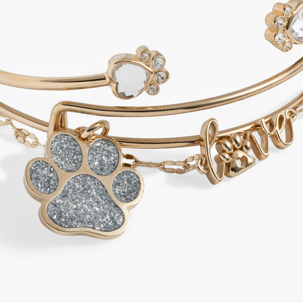 Paws of Love Three-Piece Bracelet Set | ALEX AND ANI