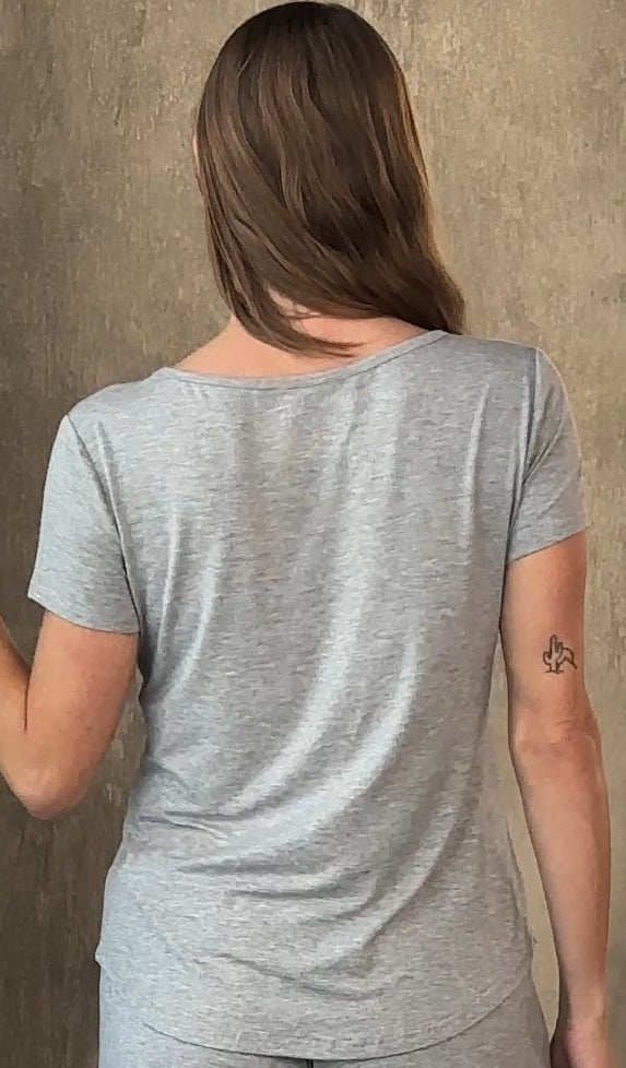 Women's Bamboo Lounge Set | T-Shirt & Shorts