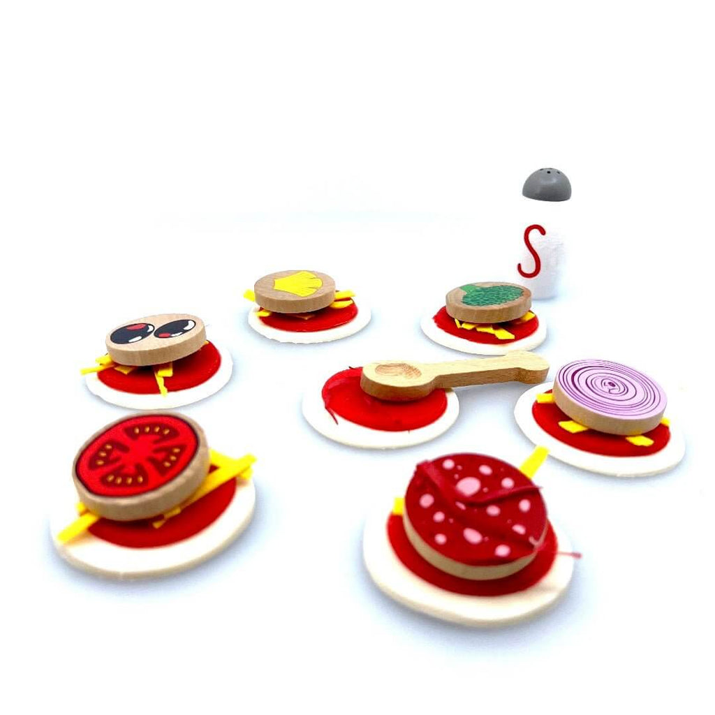 Pizza Bites Playdough Sensory Kit