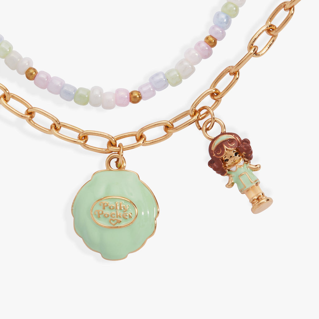 Polly Pocket™ Double-Strand Charm Bracelet | ALEX AND ANI