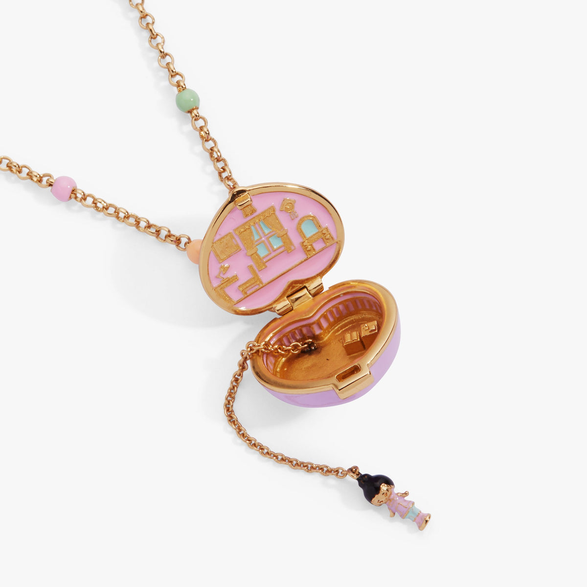Polly Pocket™ Heart House Locket Necklace | ALEX AND ANI