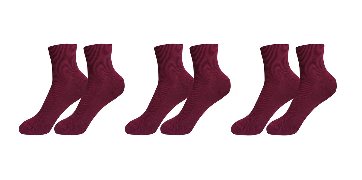 tittimitti Men's 100% Organic Combed Cotton Socks | 3 Pairs | Made in Italy