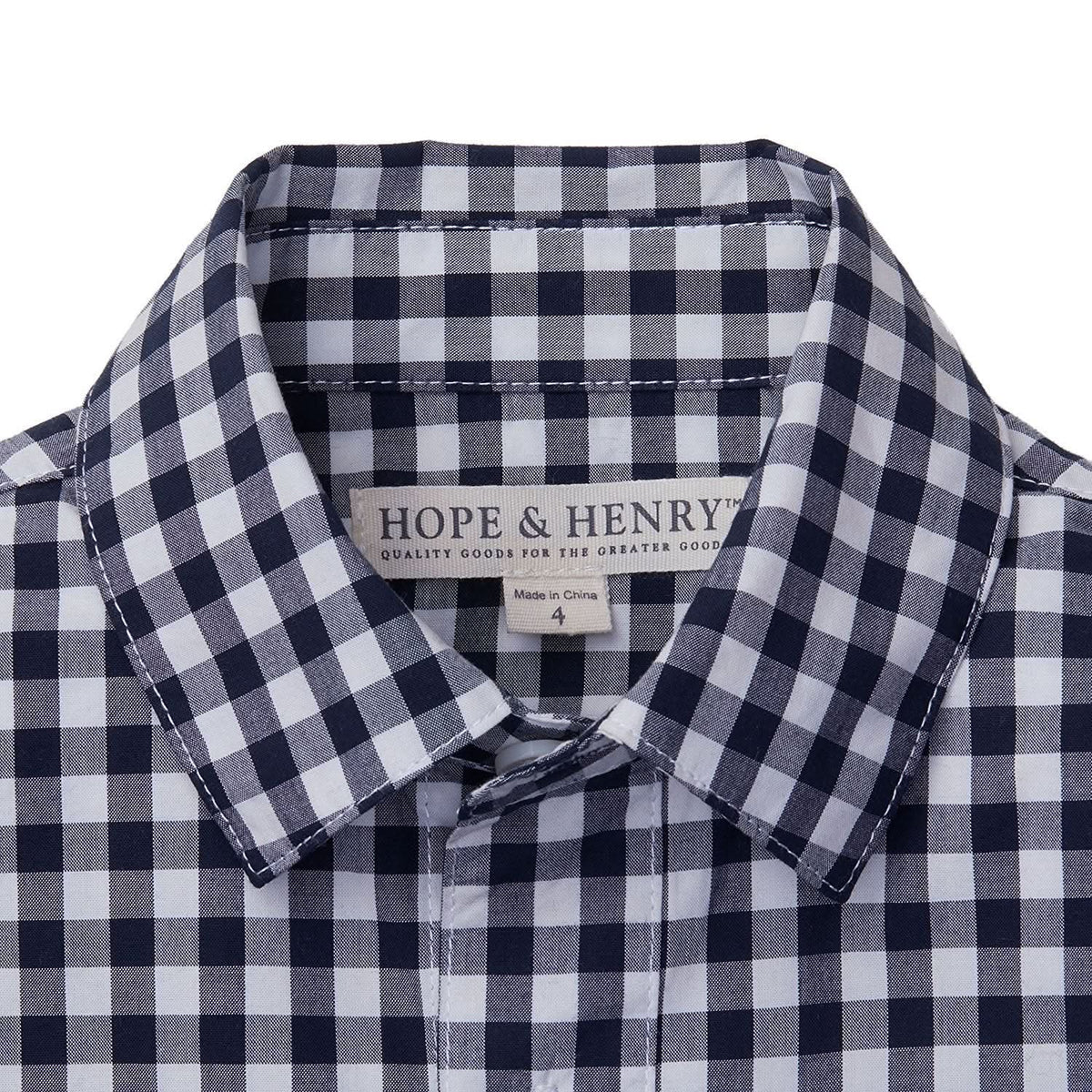 Organic Poplin Button Down Shirt