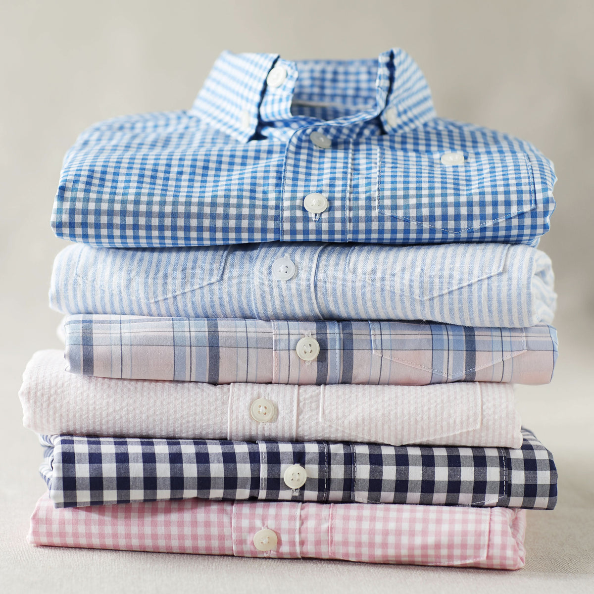 Organic Poplin Button Down Shirt