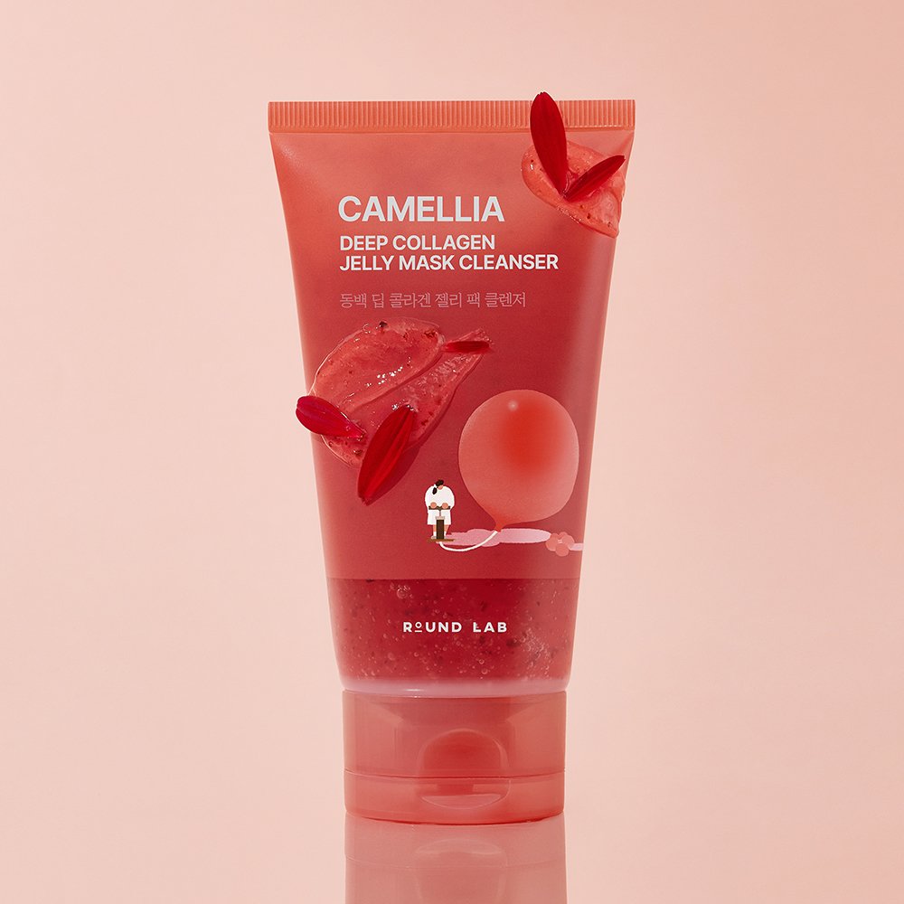 Round Lab Camellia Deep Collagen Jelly Mask Cleanser 150ml