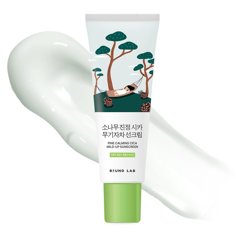 Round Lab Pine Calming Cica Mild-Up Sunscreen SPF50+ PA++++ 40ml