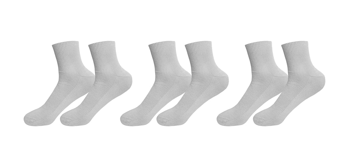 tittimitti Men's 100% Organic Combed Cotton Socks | 3 Pairs | Made in Italy