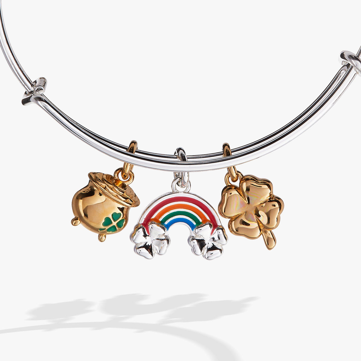End of the Rainbow Multi-Charm Bangle