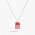 Sweethearts® Box Locket And Heart Charm Necklace