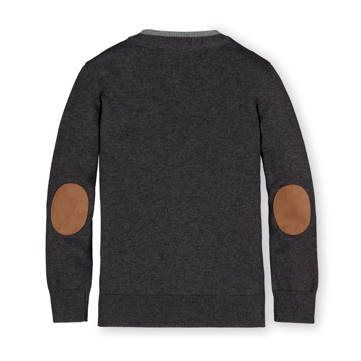 Organic Tipped Cardigan with Elbow Patches