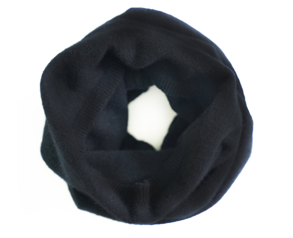 tittimitti 100% Cashmere Knitted Neck Gaiter & Loop Scarf | Unisex
