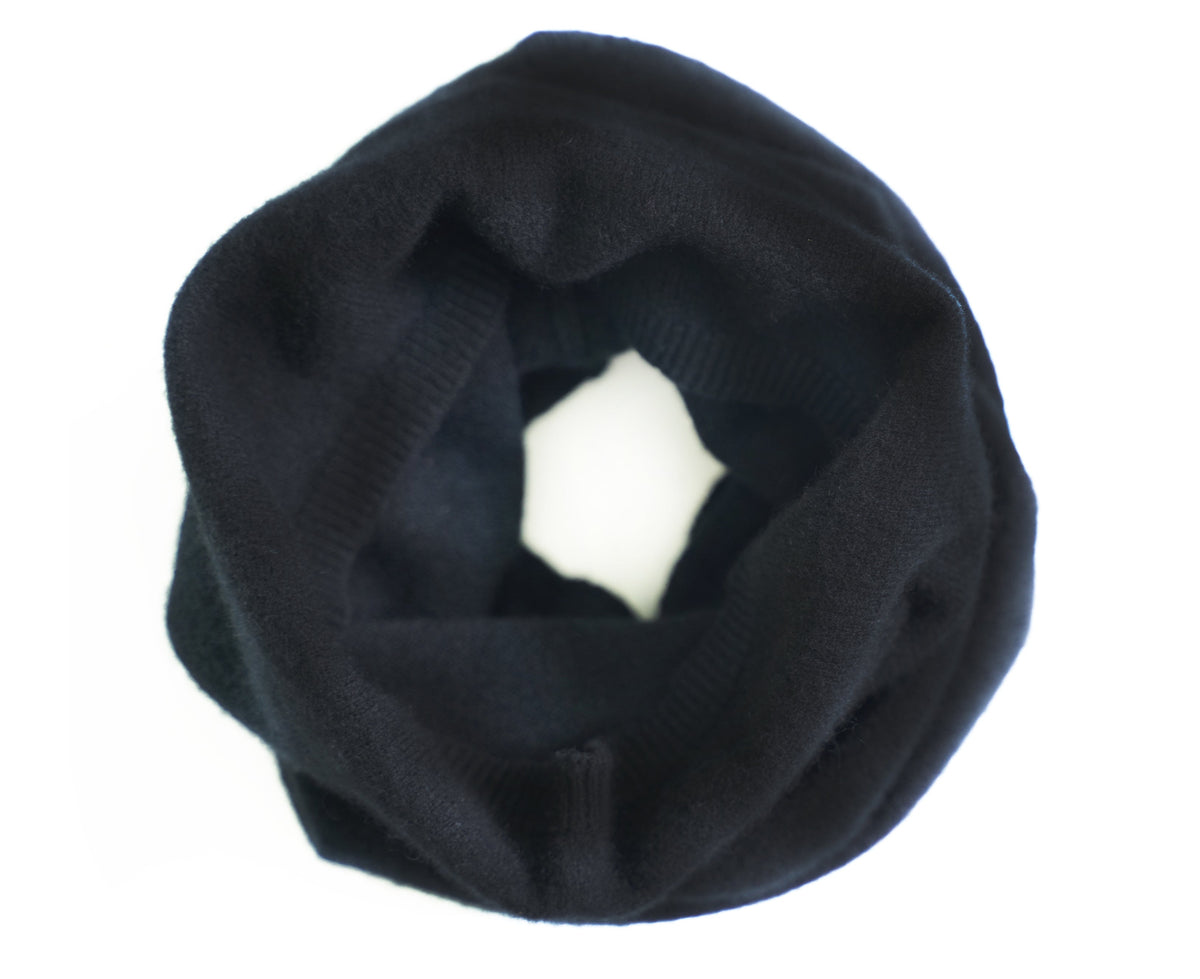 tittimitti 100% Cashmere Knitted Neck Gaiter & Loop Scarf | Unisex