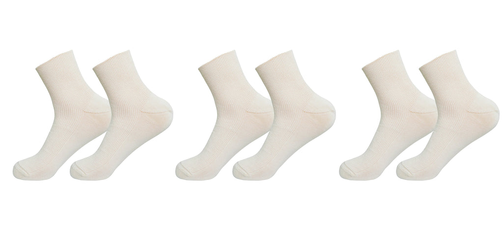 tittimitti Men's 100% Organic Combed Cotton Socks | 3 Pairs | Made in Italy