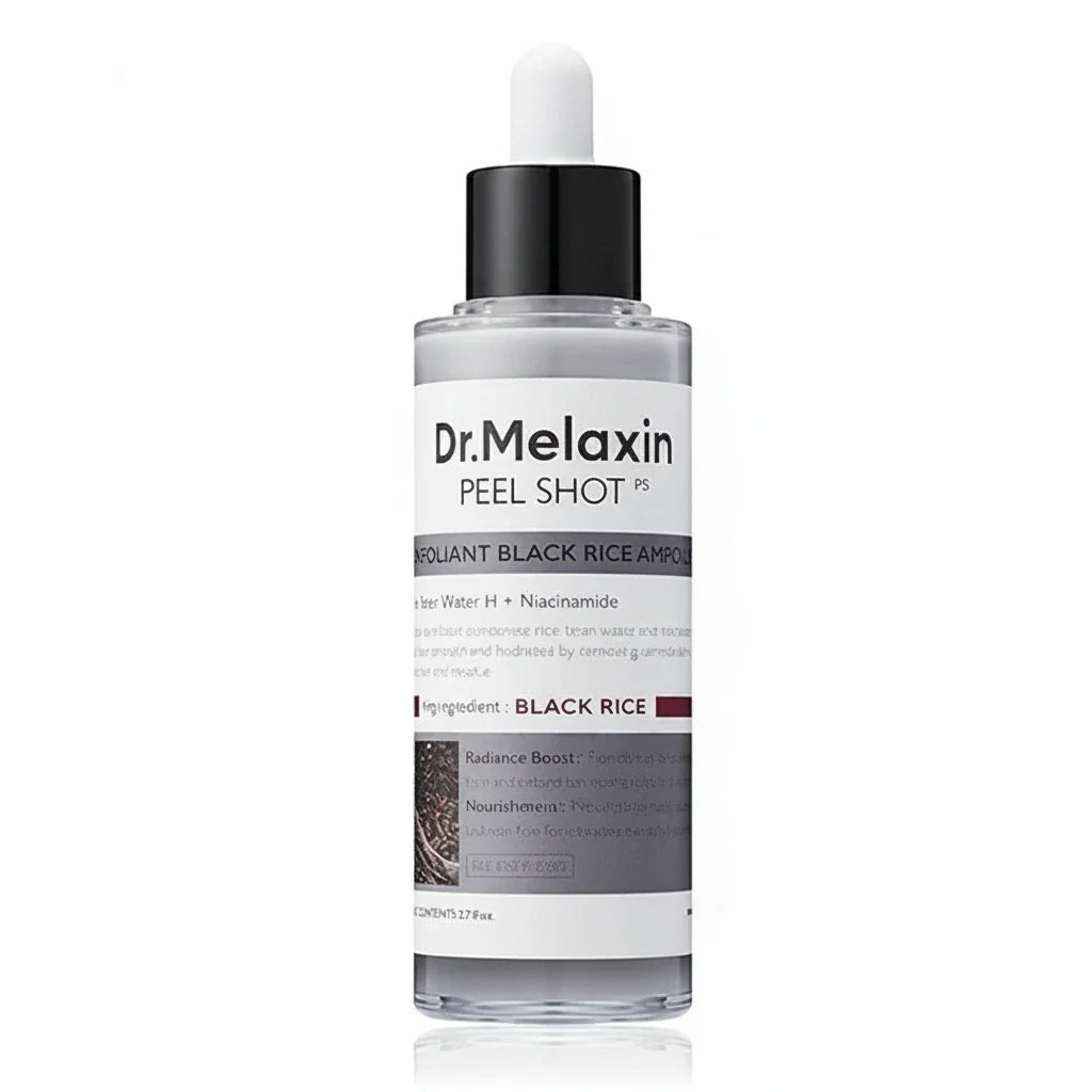 Dr.Melaxin Peel Shot Glow (White Rice & Black Rice) Essence 80ml