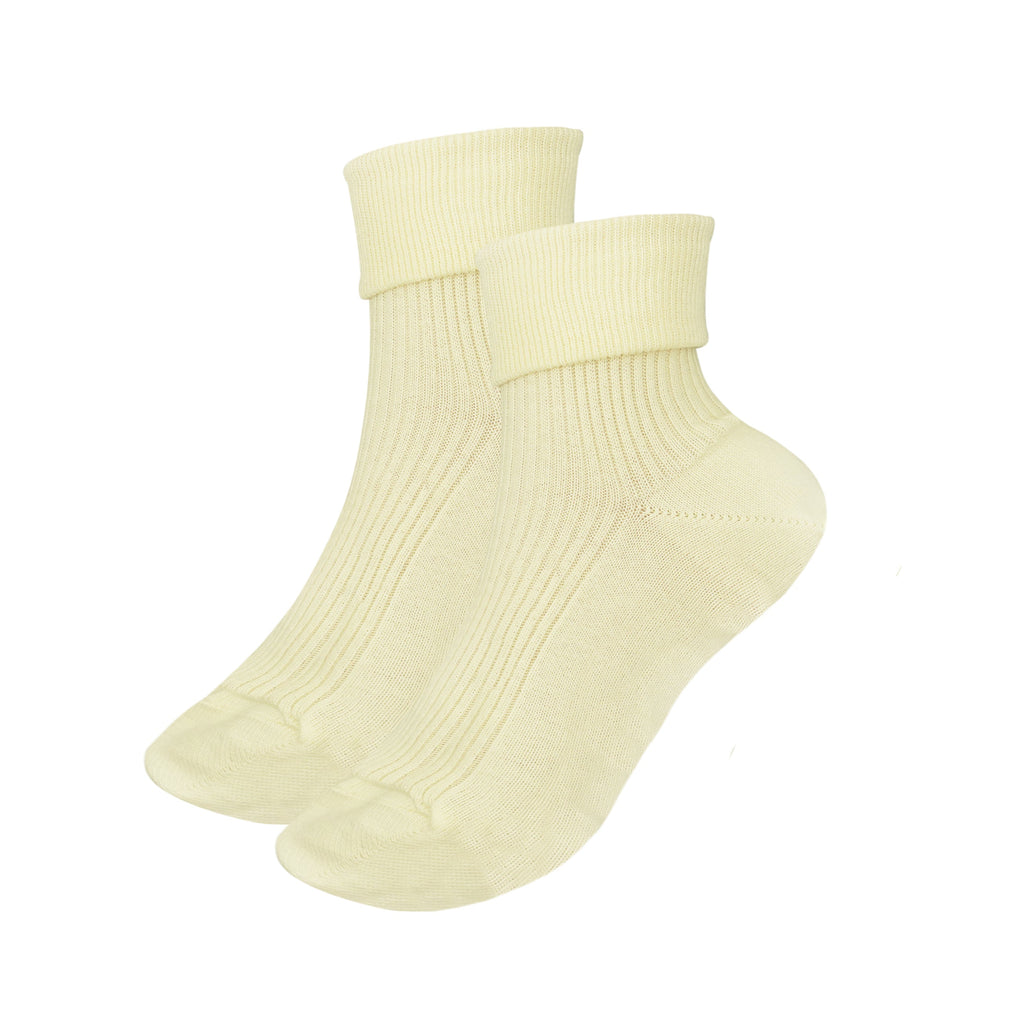 Women's 100% Organic Combed Cotton Socks — Made in Italy