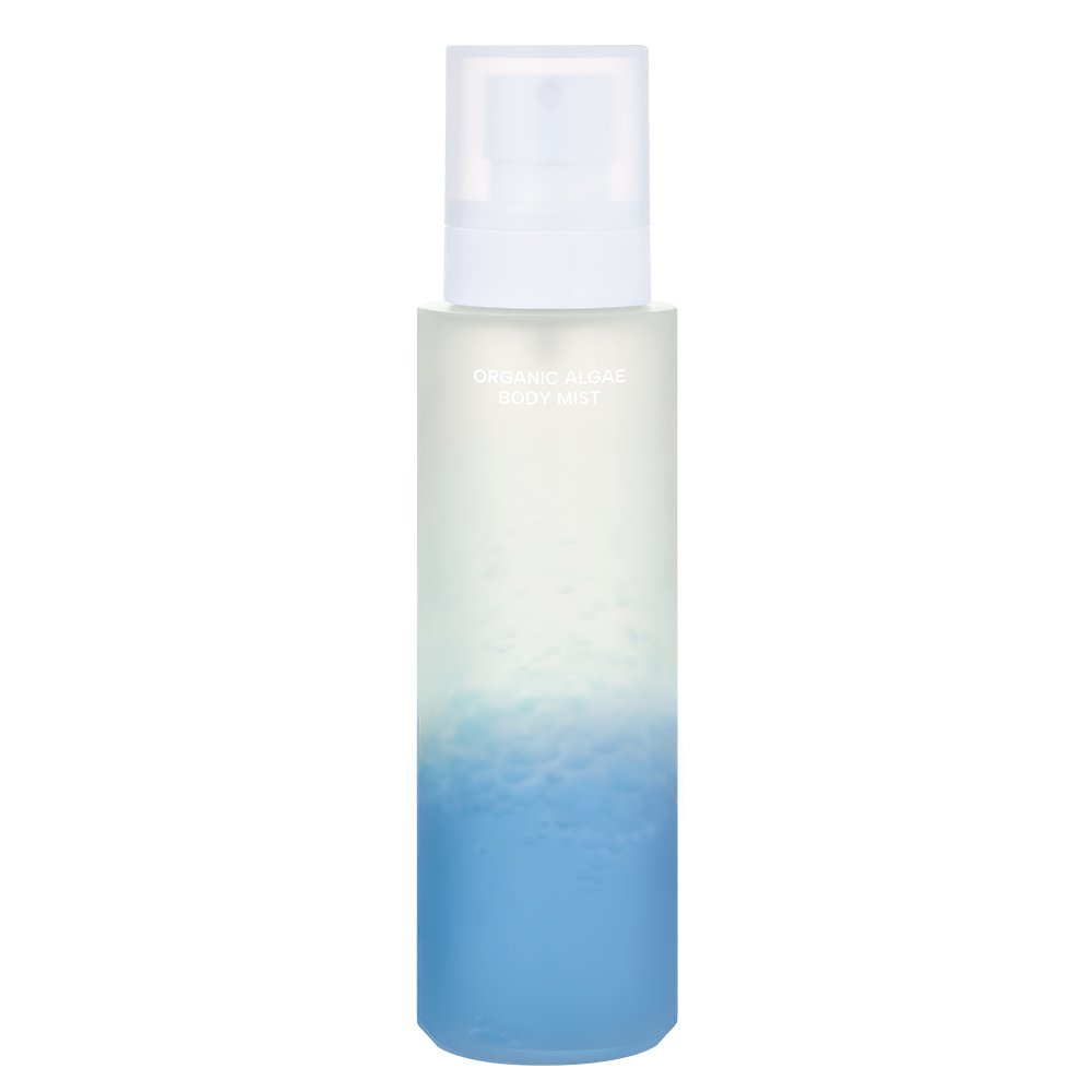 Whamisa Organic Algae Body Mist | 98% Organic Two-Phase Skin Mist | 160ml