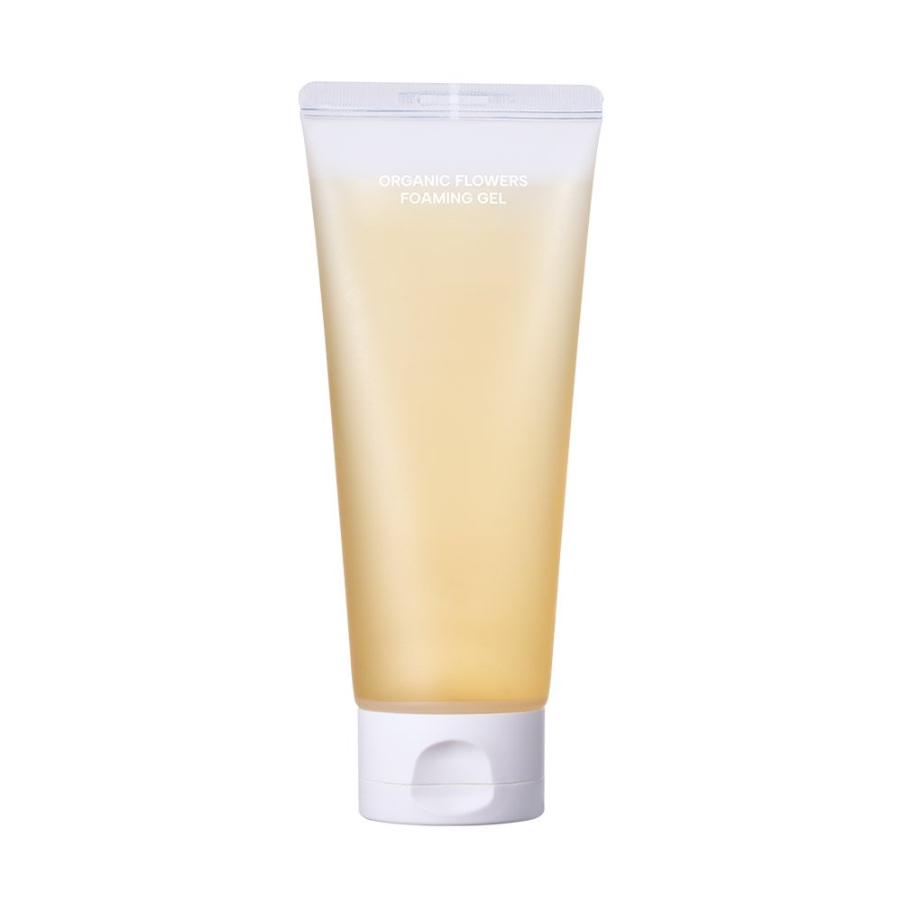Whamisa Organic Flowers Foaming Gel Cleanser | Fermented Botanical Face Wash | 150ml