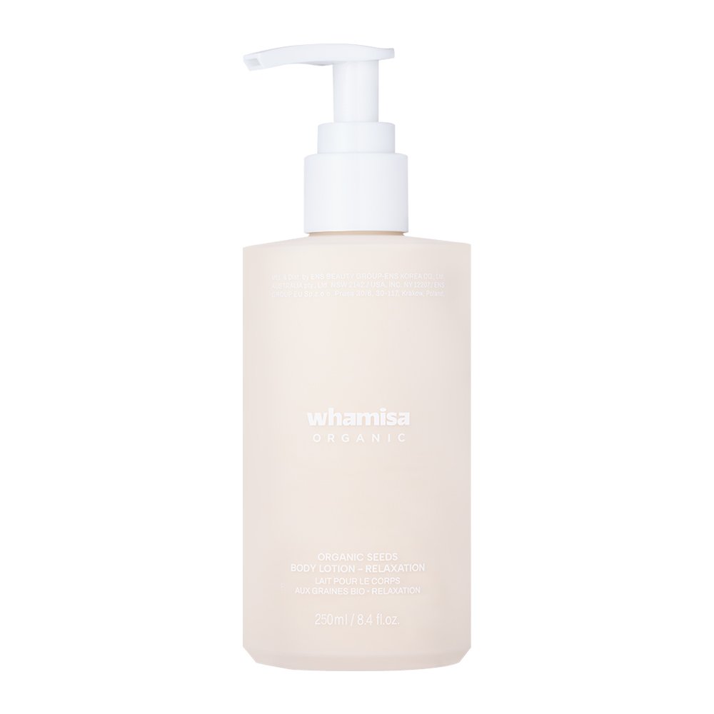 Whamisa Organic Seeds Body Lotion | 95% Organic Seed Vitality Complex™ | 250ml