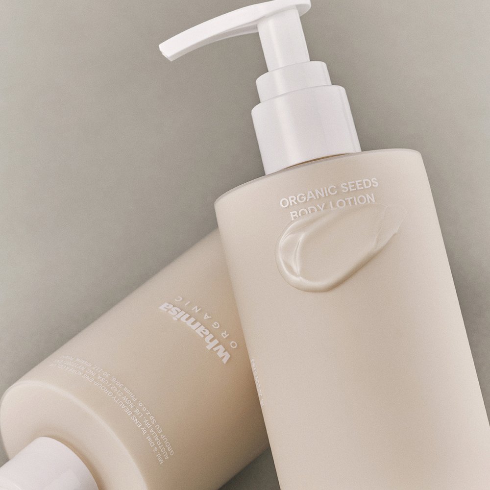 Whamisa Organic Seeds Body Lotion | 95% Organic Seed Vitality Complex™ | 250ml