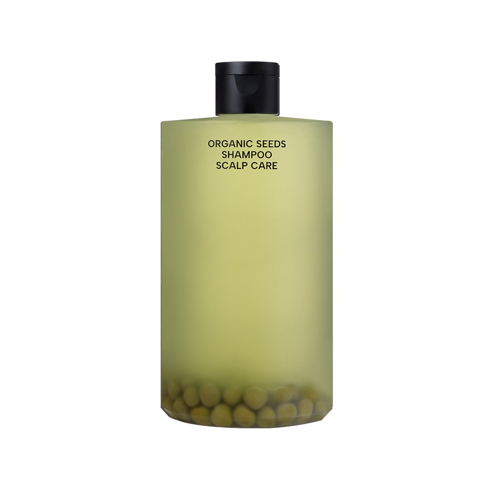 Whamisa Organic Seeds Green Peas Shampoo | COSMOS ORGANIC Scalp Care Shampoo | 450ml