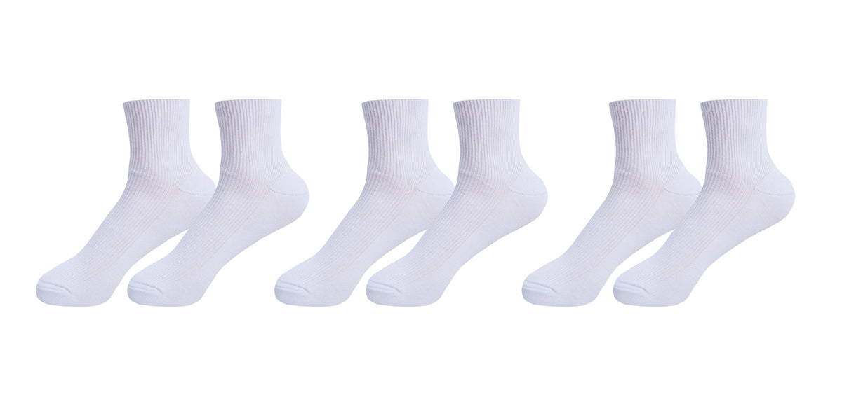 tittimitti Men's 100% Organic Combed Cotton Socks | 3 Pairs | Made in Italy