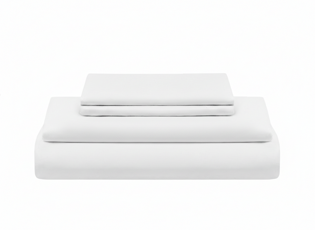 Organic Cotton Sateen Bed Sheet Set | GOTS Certified, Silky-Soft & Breathable | Organic Cotton Mart