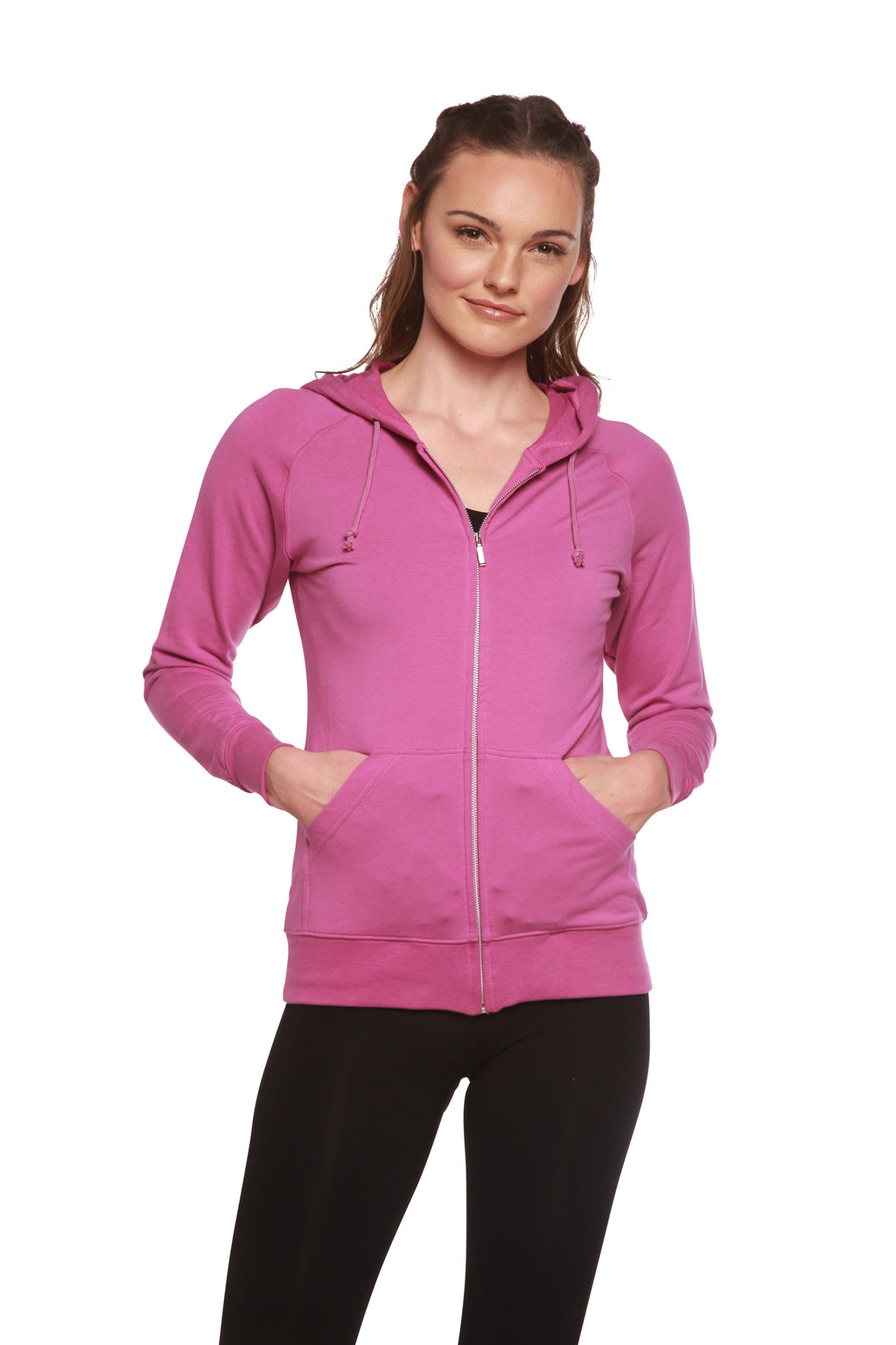 Women's Bamboo French Terry Zip Hoodie