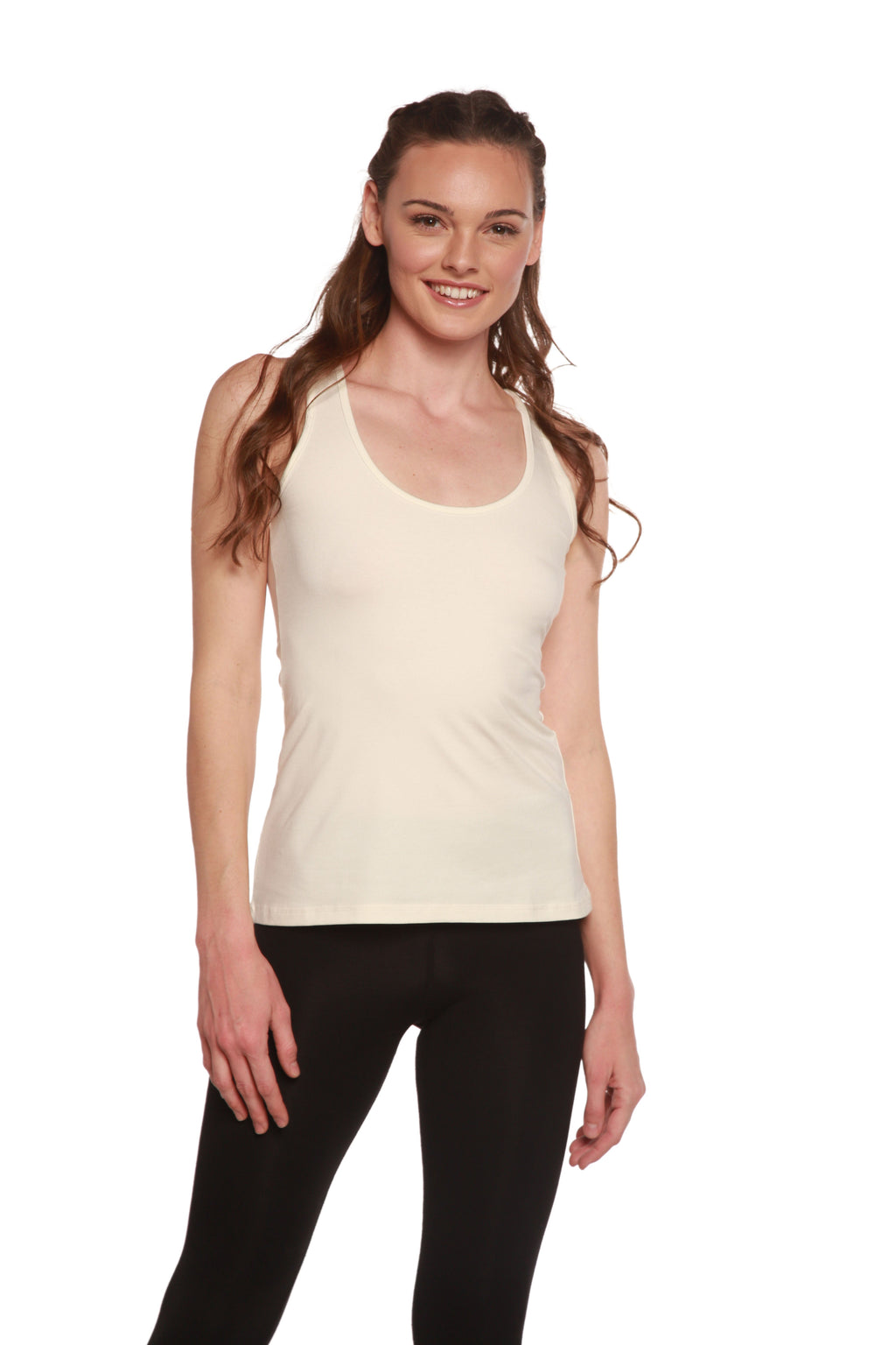 Women's Bamboo Racerback Tank | Organic Cotton Blend