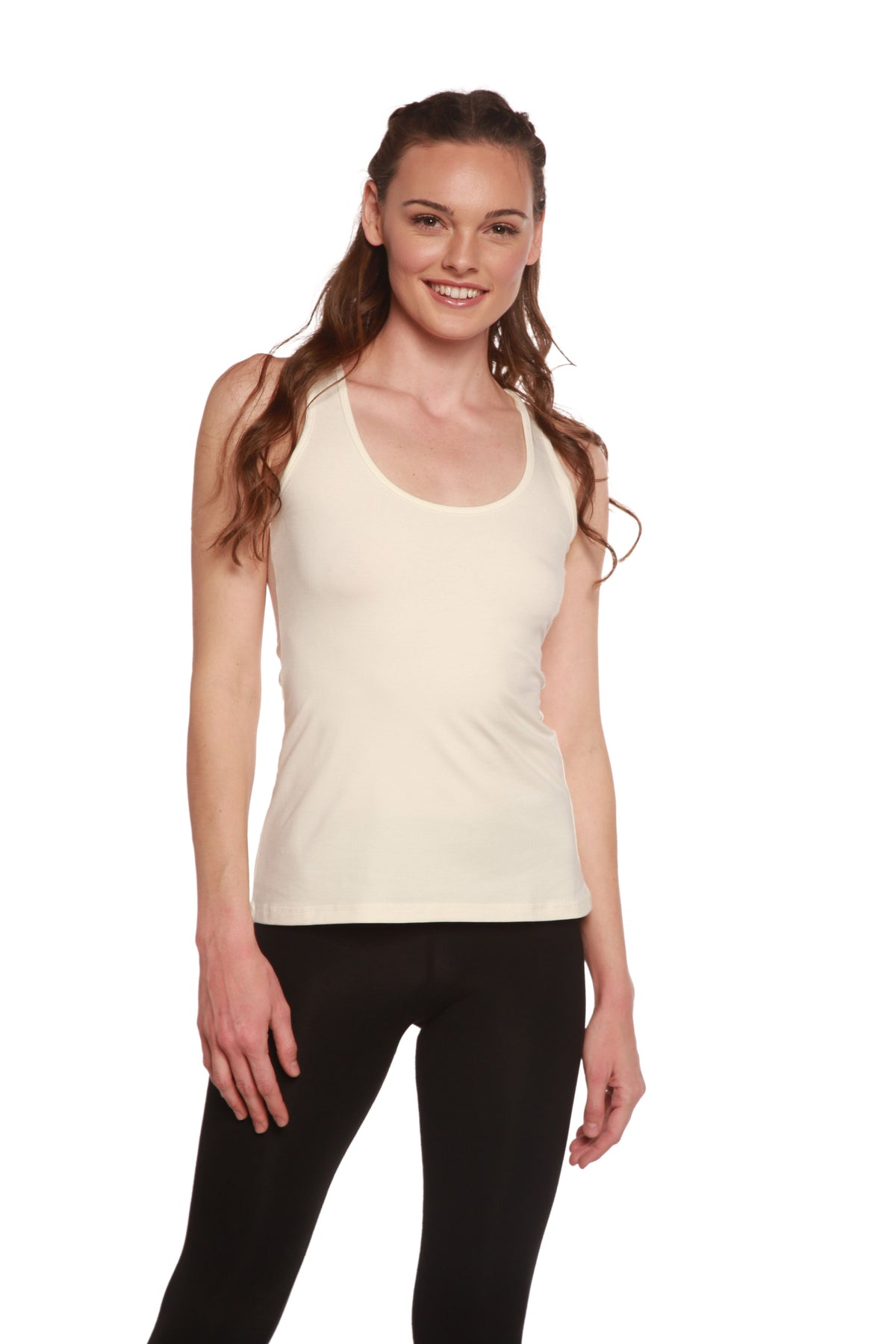 Women's Bamboo Racerback Tank | Organic Cotton Blend