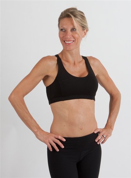 Bamboo Padded Sports Bra - Black